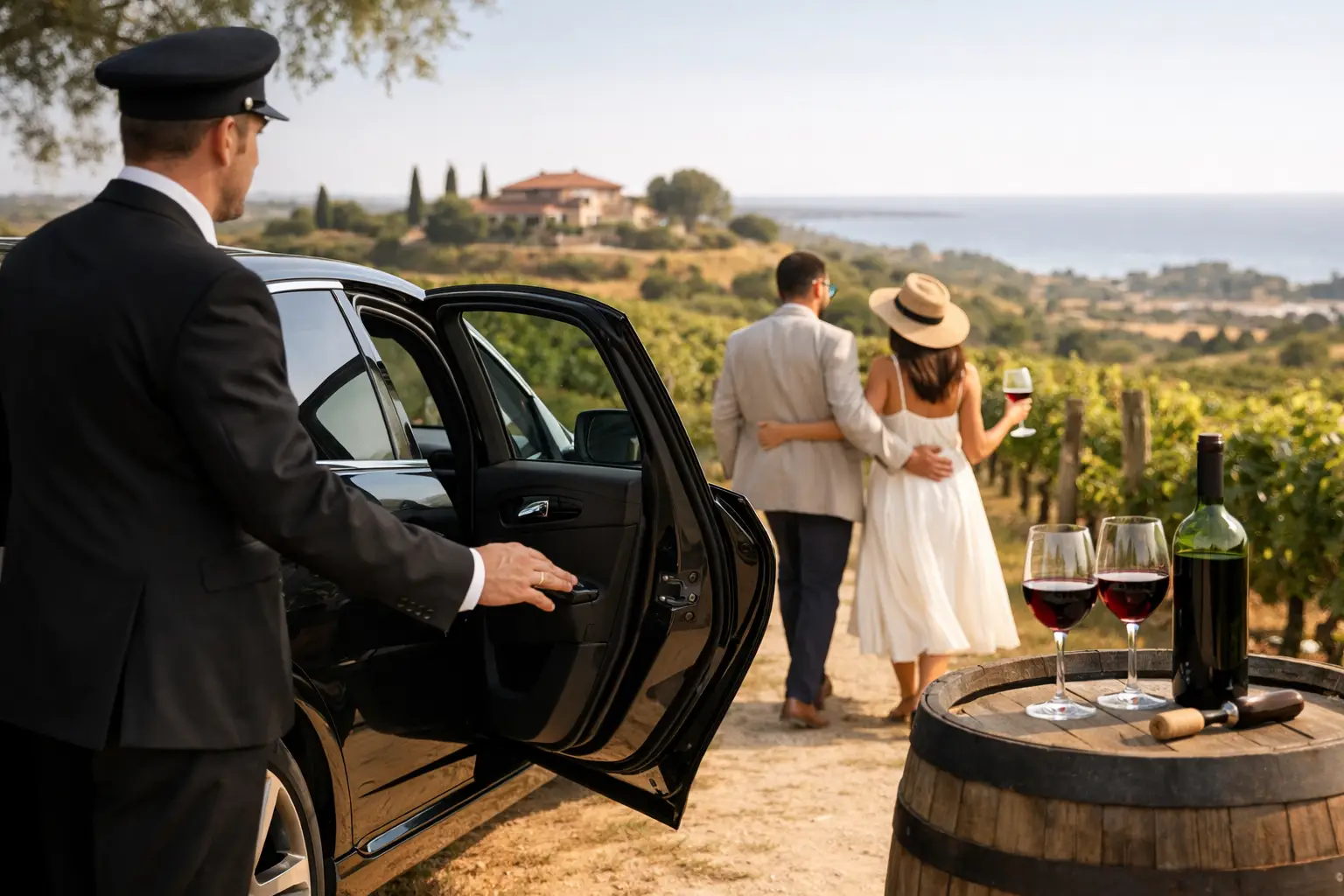 Book a Chauffeur for Wine Tasting in Algarve