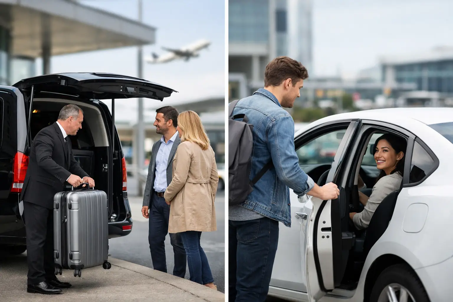 Airport Transfer vs Rideshare Service Compared