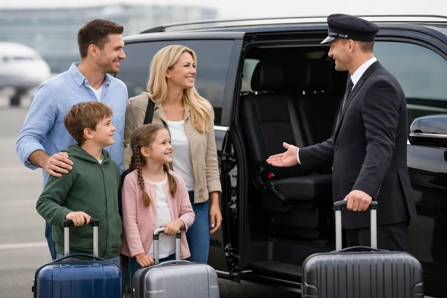Can Families Book Private Airport Transport?