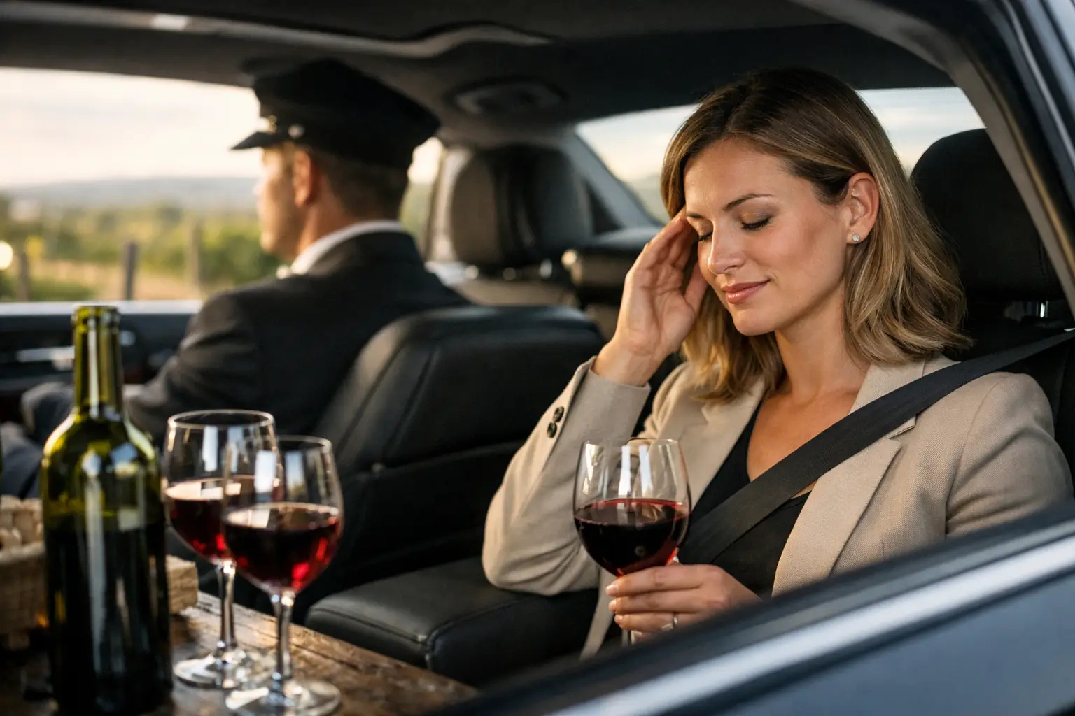 Is Chauffeur Transport Safer After Wine Tasting?