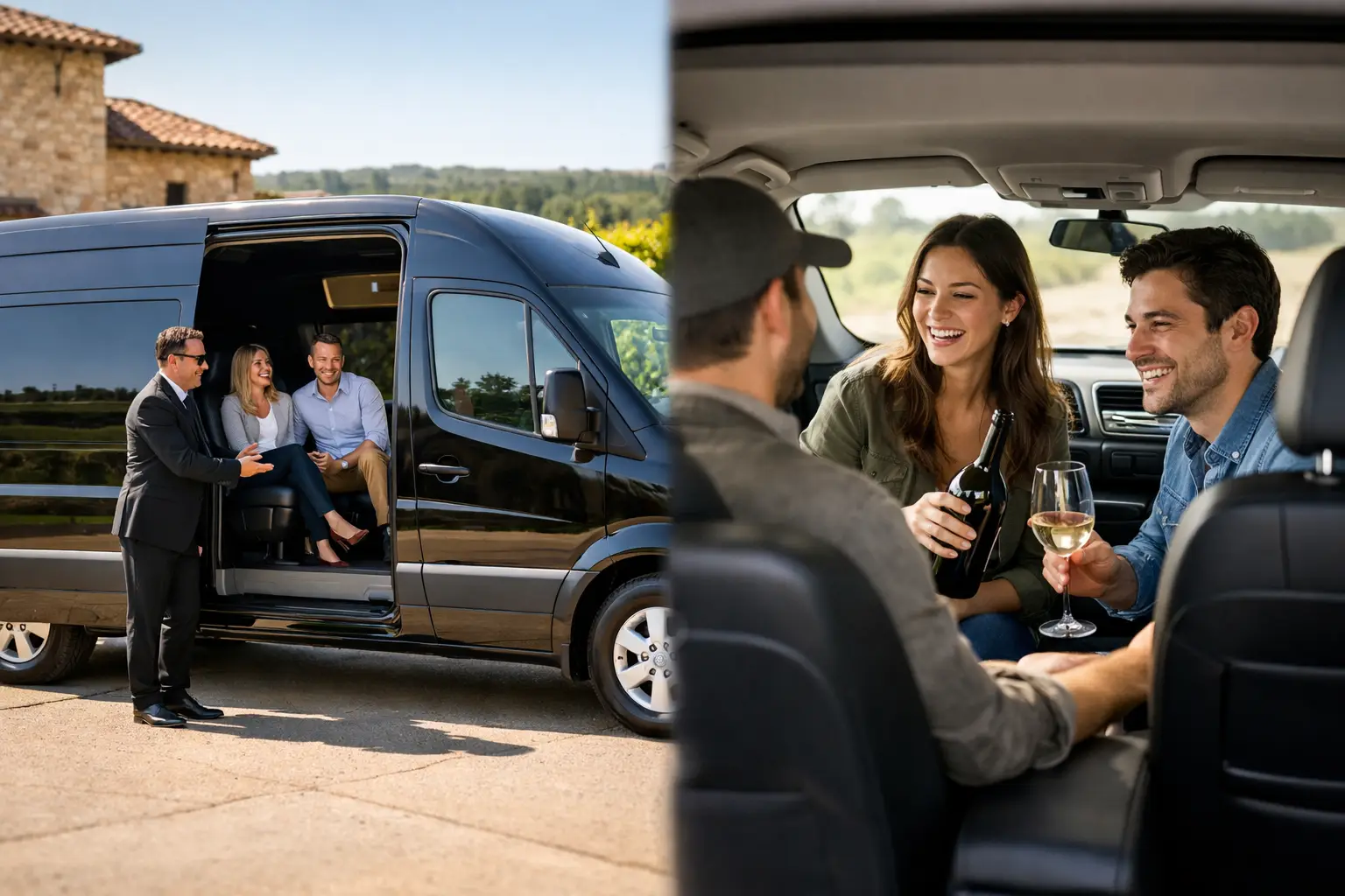 Winery Transfer Versus Designated Driver Options